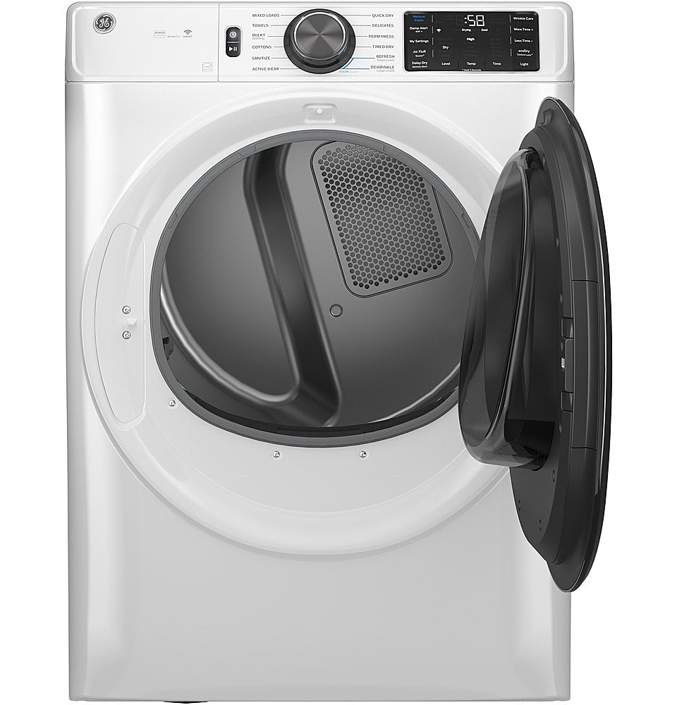 GE Smart Electric Dryer with Steam 7.8 cu. ft.