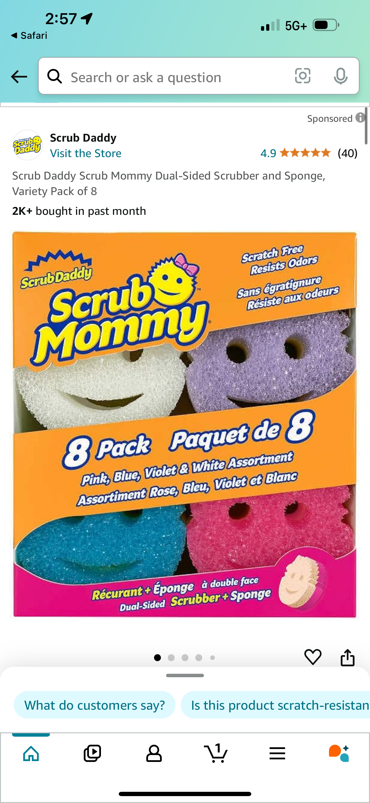 SCRUB MOMMY single