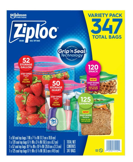 ZIPLOC STORGE VAR PK 347C