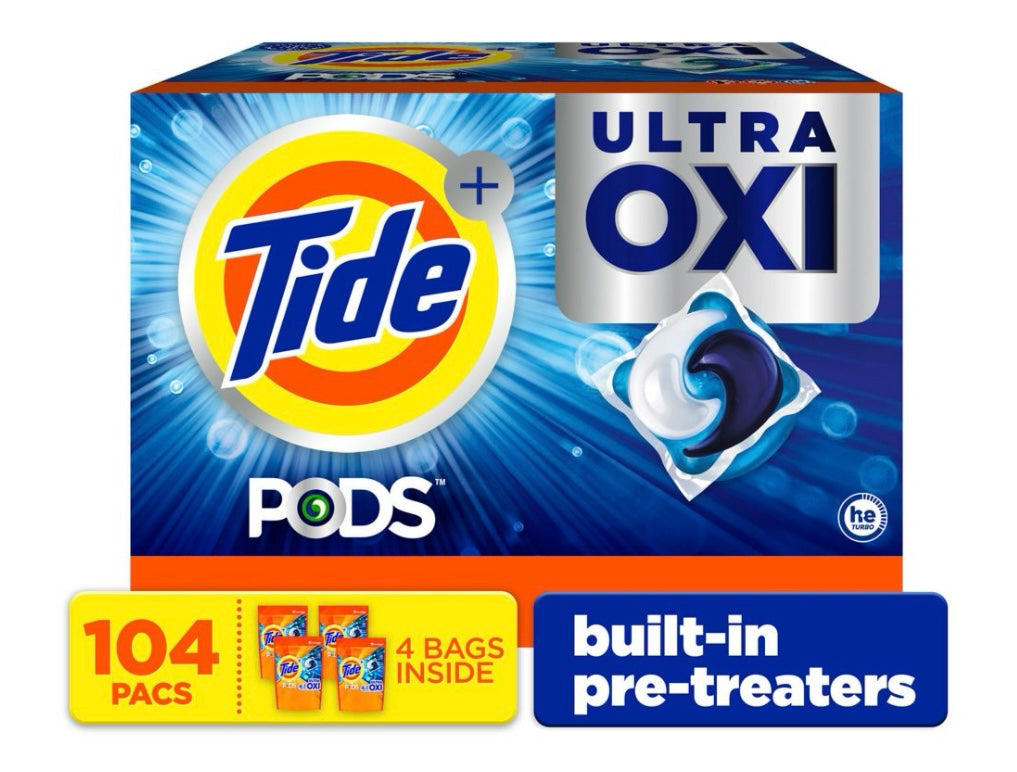 TIDE ULTRA OXI PODS 104CT