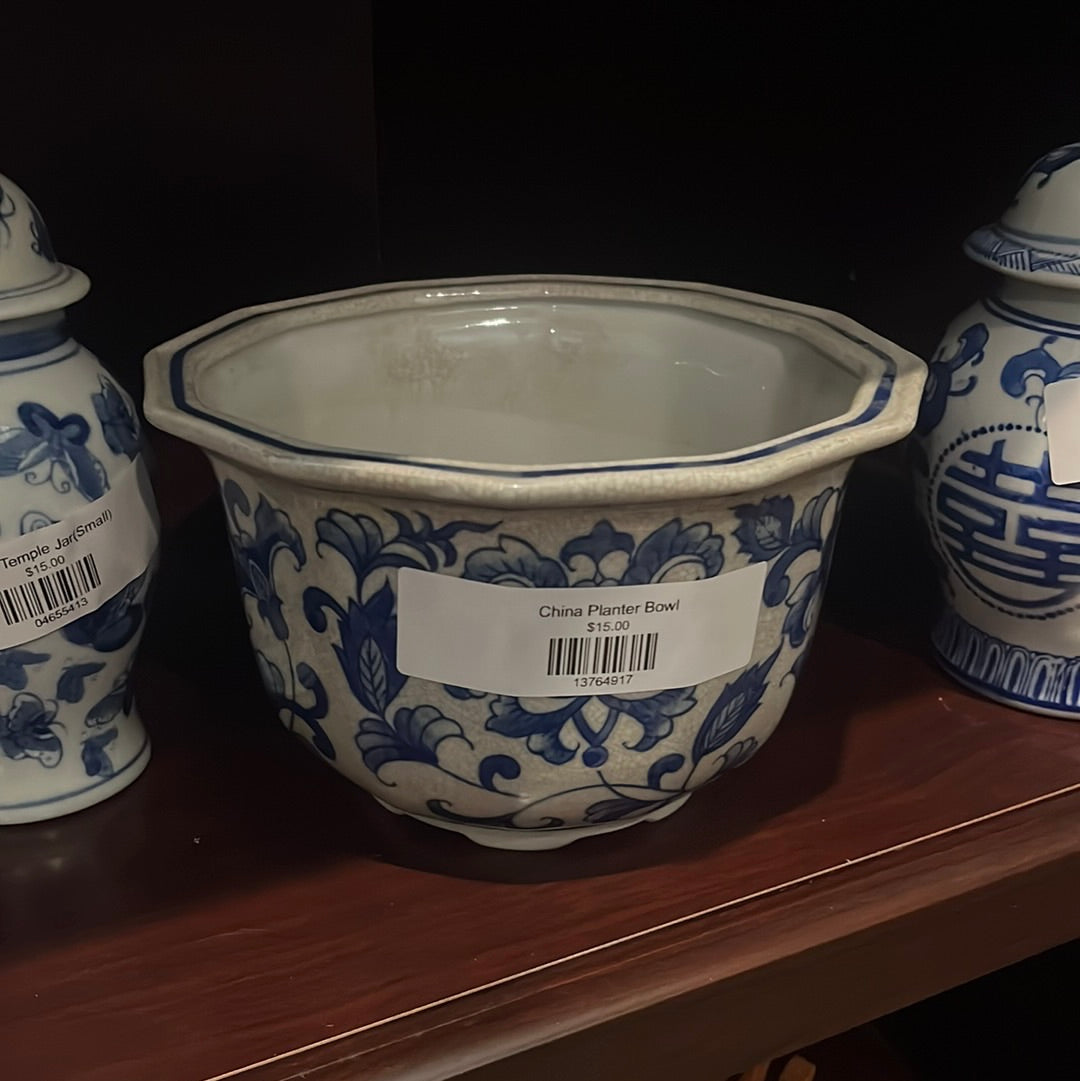 China Planter Bowl