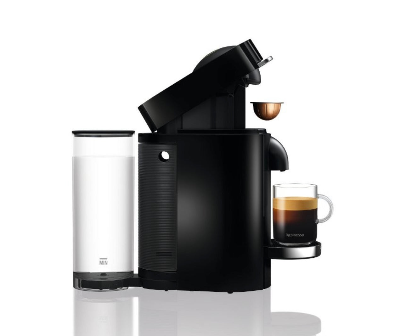 Nespresso Vertuo Plus Deluxe Coffee & Espresso Machine by De'Longhi - Titan