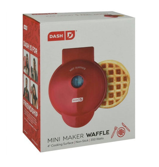 Dash Mini Waffle Maker - Red