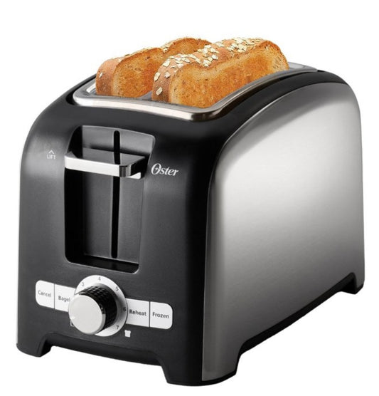 Oster 2 Slice Wide Slot Toaster - Brushed Stainless Steel 2153501