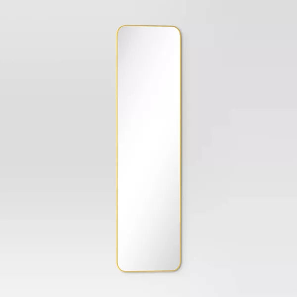 Over-the-Door Mirror Metal Black or Brass - Project 62™