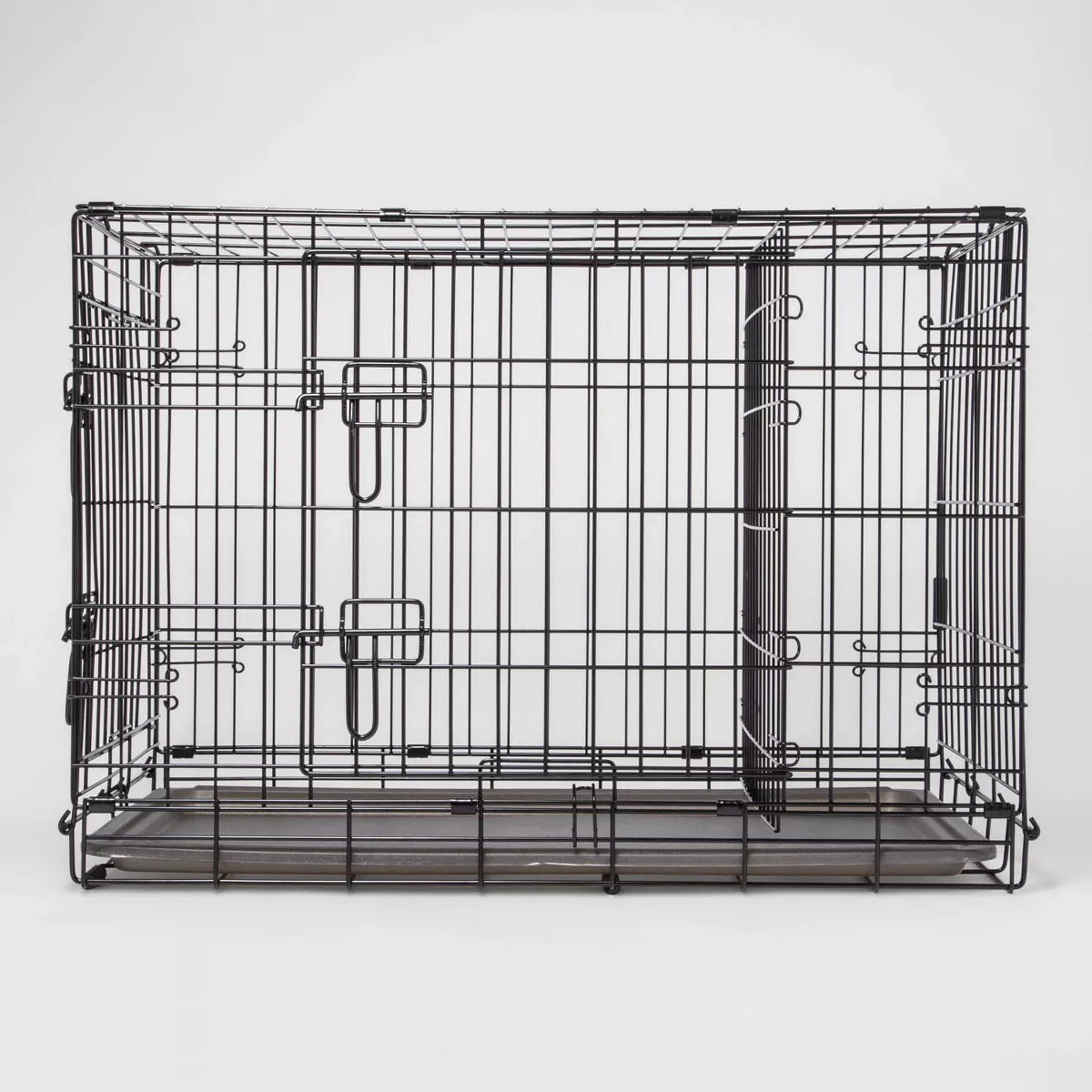 Wire Collapsible Dog Crate - Black - M