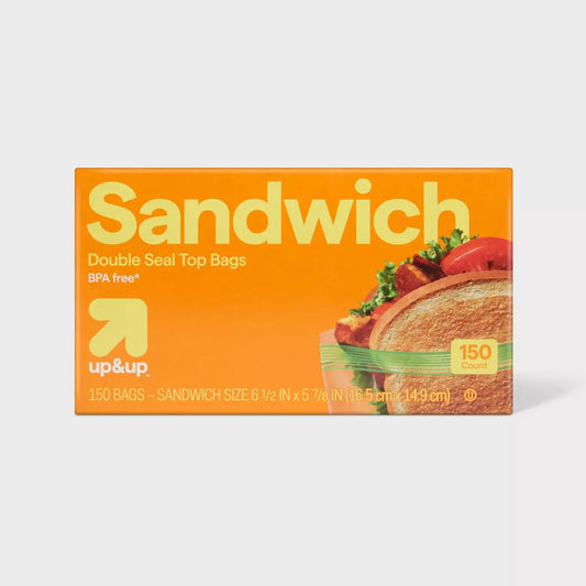 Sandwich storage bags