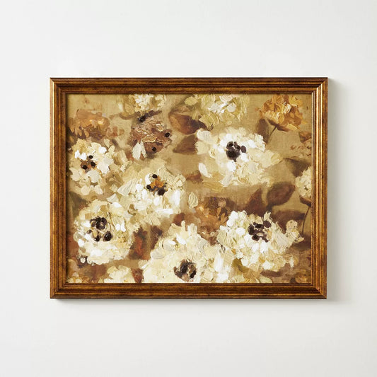 Threshold™ Beige Frame, Botanical Theme - 16"x20"