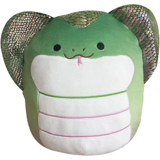 Squishmallow Khaled Green Cobra Snake 16"