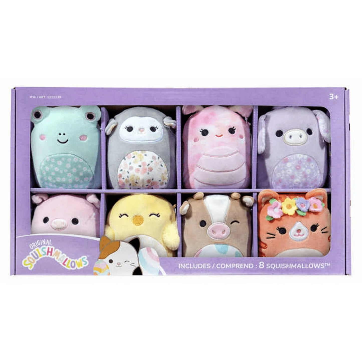 Squishmallows Spring Flower Critters 8-pack Assorted