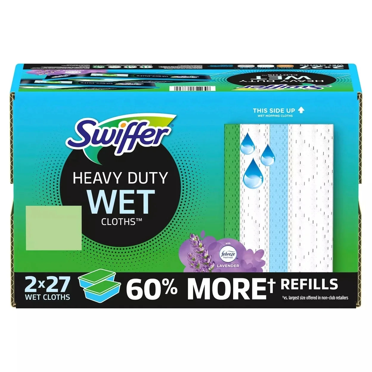 Swiffer Sweeper Wet Cloth Refills, Lavender