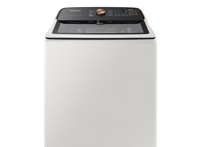 Samsung 5.5-cu ft Top Load Washer (Ivory)